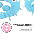 thumbnail image 2 of Baby Shower Hat Bathing Visor Cap Baby Hair Washing Waterproof EVA Shower Cap Cartoon Design Type 1, 2 of 9