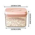 thumbnail image 2 of Miscellaneous Grains Barley Noodle Storage Jar Nut Candy Dry Storage Jar Transparent Buckle Dry Storage Jar, 2 of 2