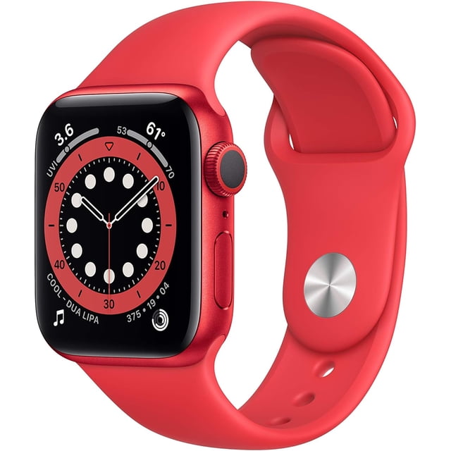 Remis à Neuf Apple Watch Series 6 Aluminium 40 mm A2293 (GPS + Cellulaire) Rouge (Grade A+)