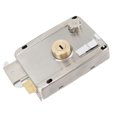 thumbnail image 1 of Security Anti Theft Lock, Exterior Mechanical Anti Theft Lock Easy To Install With Handle For Wooden Door, 1 of 8
