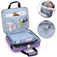 thumbnail image 3 of Embroidery Project Bag  Embroidery Kits Storage Tote (Bag Only)  Purple, 3 of 7