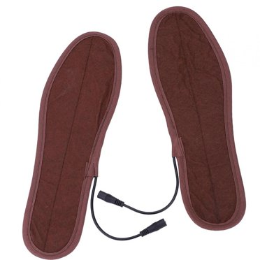 Semelle Chaude Confortable Chauffe-Pieds Semelles de Chaussures Douces pour Chaussures