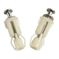 thumbnail image 4 of Mosiee Expansion Screw Set Replacement Stainless Steel Toilet Covers White/Black, 4 of 9