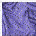 thumbnail image 4 of Soimoi Georgette Viscose Fabric Moon & Stars Galaxy Printed Fabric 1 Yard 42 Inch Wide, 4 of 6