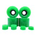 thumbnail image 1 of koolsoo 4 Pieces Skateboard Wheels 78A Hardness Durable PU Damping Wheel Replacement Green, 1 of 1