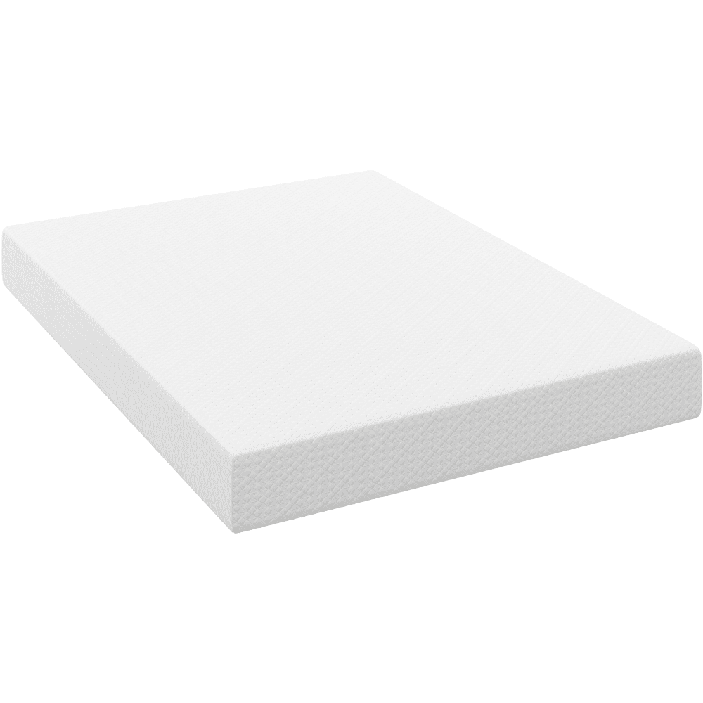 Fullfurnique Matelas en Mousse à Mémoire de Forme Infusé de Gel, 8 Inch, Queen, Blanc