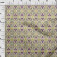 thumbnail image 3 of oneOone Velvet Light Yellow Fabric African Sewing Craft Projects Fabric Prints By Yard 58 Inch Wide, 3 of 4