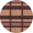 thumbnail image 1 of Ahgly Company Tapis d'Intérieur Ronds Transitionnels Lavables à la Machine, Orange Lever de Soleil, 7 Pieds Rond, 1 of 7