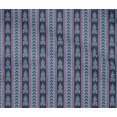 thumbnail image 4 of oneOone Tissu en Coton Flex Rayé & Tourbillon Imprimé Ikat BTY 40 Pouces de Large, 4 of 4