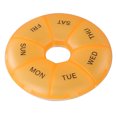 thumbnail image 1 of LSLJS Weekly (7-Day) Pills Case, 7-Sided Portable Box Planner Small Case, Vitamin Organizer Box, Medication, Holder Boxes Organizer Pillsbox Dispenser Organizer, 1 of 2