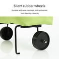 thumbnail image 5 of Accelerateh 2 In 1 Foldable Shopping Cart Trolley Bag Portable Green Design With Integrated Wheels For Easy Transport, 5 of 5