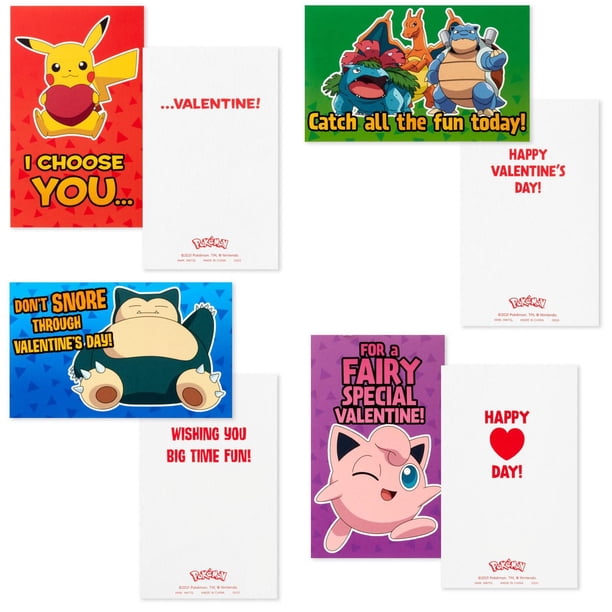 pokemon valentines cards for classroom 2025 Valentine's Day Collectoons 3D Full Set 18/18 Peru Lenticular DIY Kids Pokmon Valentine's Day
