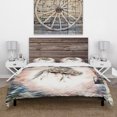 thumbnail image 3 of Designart 'Freehand Horse Farmhouse - Ensemble de Housse de Couette Animal, 3 of 4