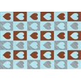 thumbnail image 1 of Ahgly Company Machine Washable Indoor Rectangle Transitional Blue Lagoon Blue Area Rugs, 8' x 10', 1 of 7