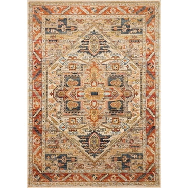 Loloi II Loloi II Jocelyn Beige/multicolore Tapis de 5 Pieds-5 Pouces x 7 Pieds-6 Pouces, Sable / Multicolore
