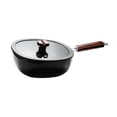 thumbnail image 4 of Siruishop Frying Pan Non Stick Cooker Multiuse Cooking Pot Soup Pot for Stew Home Soup 30cm, 4 of 8
