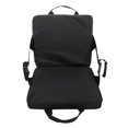 thumbnail image 4 of Lipstore Folding Seat Chair Pad for Camping Bleacher Stadium Flat Black, 4 of 8