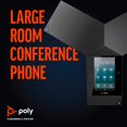 thumbnail image 3 of Poly Trio 8800 - Téléphone VoIP de Conférence - avec interface Bluetooth - Capacité d'Appel 5 Voies - SIP, SRTP - 3 Lignes - Noir, 3 of 5