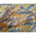 thumbnail image 4 of oneOone Silk Tabby Fabric Chevron Kasuri Print Fabric BTY 42 Inch Wide, 4 of 4