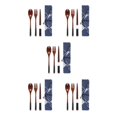 thumbnail image 2 of Maytalsory Set School Student Chopstick Fork Spoon Flatware with Storage Bag Type 5 5Set, 2 of 6