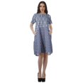 thumbnail image 2 of Moomaya Printed Loose A-Line Dress With Pockets Short Sleeve Dresses Women, 2 of 4