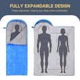 thumbnail image 2 of Ultra Light Sleeping Bag for Backpacking Compartment for Adults 170T, 2 of 8