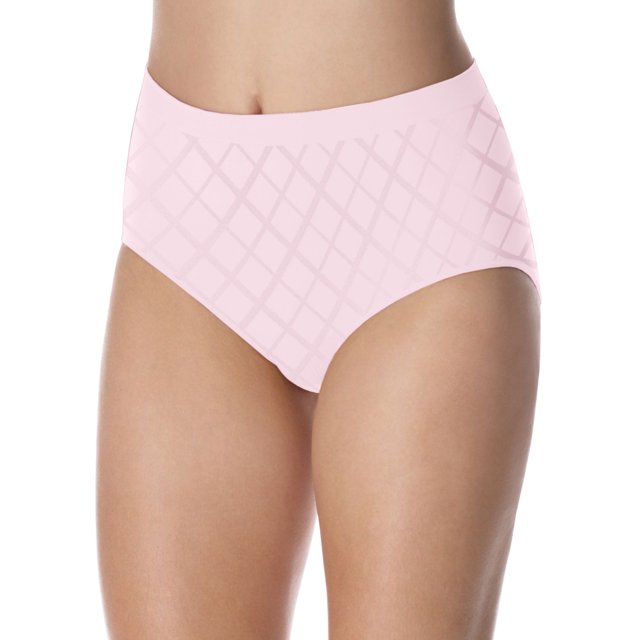 Bali Comfort Revolution Womens Microfiber Seamless Brief - Best-Seller, 8/9