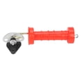 thumbnail image 1 of Poignée de Portail Isolée Poignées de Clôtures Électriques Poignée de Portail à Ressort 10 Pcs Poignées de Portail à Ressort Isolées avec 10 Pcs Isolants pour Clôture Électrique, 1 of 8