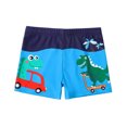 thumbnail image 2 of LSLJS Maillot de Bain Garçon Maillot de Bain pour Enfants Short de Bain Imprimé Short de Bain à Angle Plat avec Cordon de Serrage, Short de Bain Garçon, 2 of 3