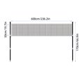 thumbnail image 4 of TFixol Portable Volleyball Net Set with Carry Bag for Outdoor Sports - Includes Net, Rack, Ball, and Inflator for Beach, Park, or Grass Play, 4 of 6
