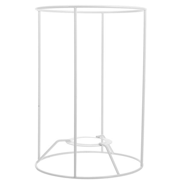 Cadre d'Abat-jour en Métal Design DIY pour Lampes de Table et de Sol
