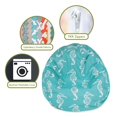 thumbnail image 5 of Majestic Home Goods Sac de Haricot Classique, Petit, Sarcelle, 5 of 5