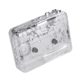 thumbnail image 1 of Transparent Cassette Player Cassette to MP3 Converter for Entertainment Compact Compact Vintage Cassette Tape Player, 1 of 8