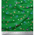 thumbnail image 1 of Soimoi Velvet Fabric Aster Floral Print Fabric by Yard 58 Inch Wide, 1 of 3