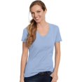 thumbnail image 1 of Hanes T-Shirt à Col en V 100% Coton Ringspun, 1 of 1