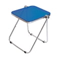 thumbnail image 2 of GROWTH TANK Small Foldable TV Tray Table Coffee Table Living Room Dinner Table Folding Snack Table for Dormitory Yard Apartment Blue, 2 of 9