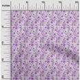 thumbnail image 2 of oneOone Velvet Purple Fabric Florals Craft Projects Decor Fabric Printed By The Yard 58 Inch Wide, 2 of 4