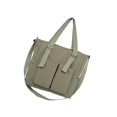 thumbnail image 1 of kurtrusly Shoulder Bag Crossbody Handbag Shoppers Bag Travel Girls Canvas Green, 1 of 9