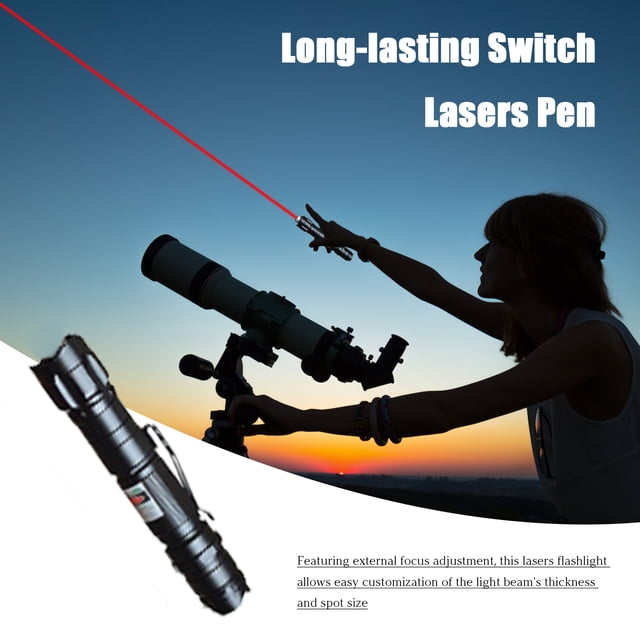 Green Lasers Flashlight Pointer High Power Rechargeable Pen Long Range Beam Spot 18650 Battery Star Cap Flashlight
