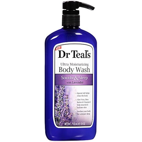 Dr Teal's Ultra Moisturizing Body Wash with Lavender 96 Fl Oz. (Packaging May Vary)