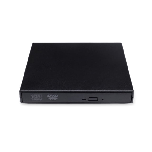 Hi,Fancy Graveur de CD en Plastique PC Portable Interface USB Intérieur Extérieur Domestique Pilote DVD à Réduction de Bruit Lecteur d'Ordinateur Portable Noir