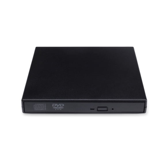 Shengyu Plastic PC CD Writer Portable USB Interface Indoor Outdoor Household DVD Driver Noise Cancelling Notebook Computer Player Black