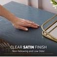 thumbnail image 2 of 1 qt Minwax 63333 Clear Polycrylic Water-Based Protective Finish Satin, 2 of 4