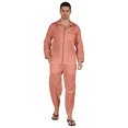 thumbnail image 1 of Inkmeso Men's Cotton PJs Solid Sleepwear Lounge Wear Top & Bottom Pajama Set, 1 of 7
