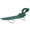 Green, variant on Outsunny Outdoor Lounge Chair, Adjustable Folding Chaise Lounge with Face Cavity, Tanning Chair Sun Lounger Bed Recliner, Blue