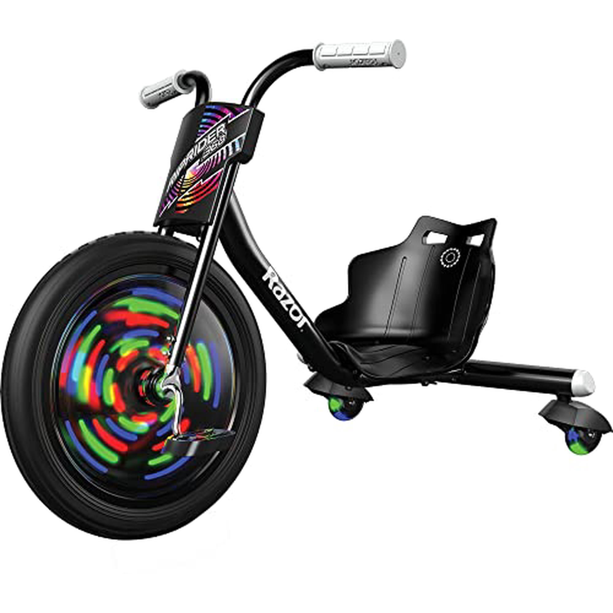 自転車本体 Razor RipRider Razor RipRider 360 Lightshow – Trike with Rear Casters and with