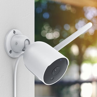 Merkury Innovations Caméra de sécurité extérieure Wi-Fi intelligente HD 1080p