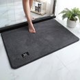 thumbnail image 2 of Affordablo Deals Today 2025 Bath Mats Extra Thick Rug Microfiber Bathroom Rugs Area Rug Rug for Living Room, Washable Rug Non Slip for Shower Floor, Bathroom Runner Bathmat Accessories Decor 16x24IN, 2 of 6