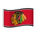 thumbnail image 1 of Sports Vault Chicago Blackhawks 3'x5' Flag, 1 of 1