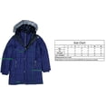 thumbnail image 4 of Women’s Warm Winter Coat Puffer Jacket with Hoodie Removable Fur, 4 of 4